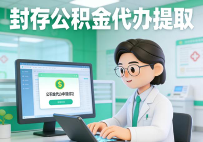 咸阳封存公积金代办提取流程